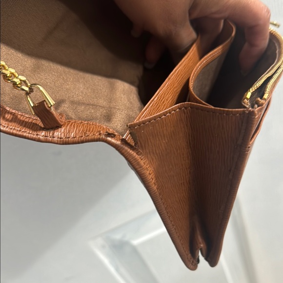 Brown Leather Crossbody Bag - Picture 6 of 9